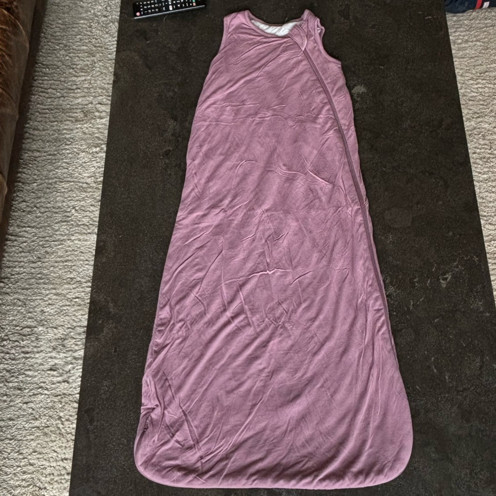 Kyte Baby 1 tog bamboo sleep bag in mulberry, 18-36 months